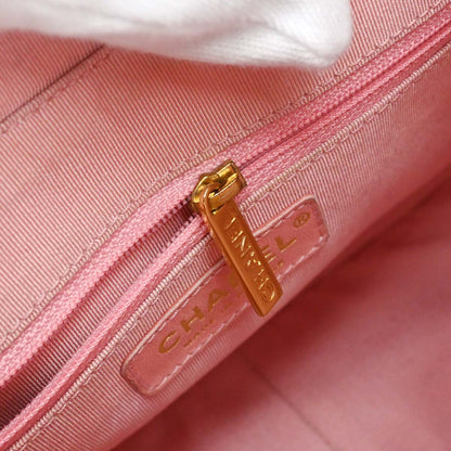 Chanel 2005-2006 Pink Caviar Skin Hobo Handbag