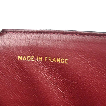 Chanel 1994-1996 Black Lambskin Paris Medium Double Flap Shoulder Bag