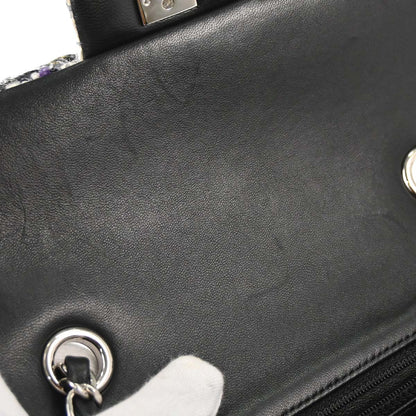 Chanel 2019 Black White Tweed Shoulder Bag