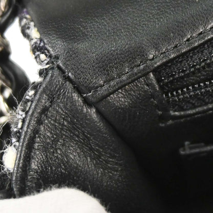 Chanel 2019 Black White Tweed Shoulder Bag