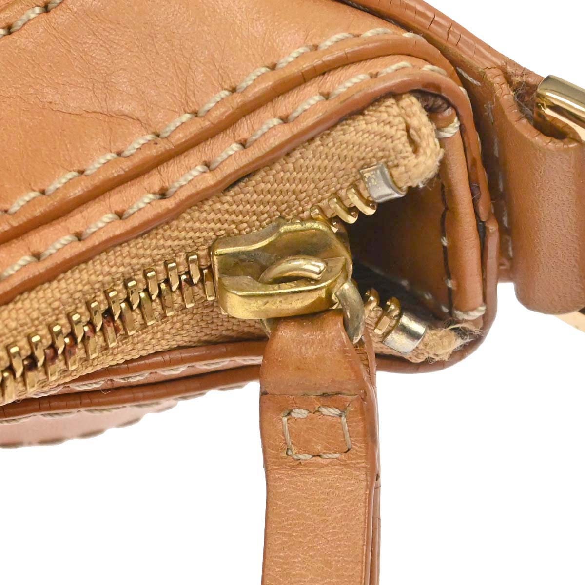 Loewe * Brown Embossed Leather 160th Anniversary Handbag