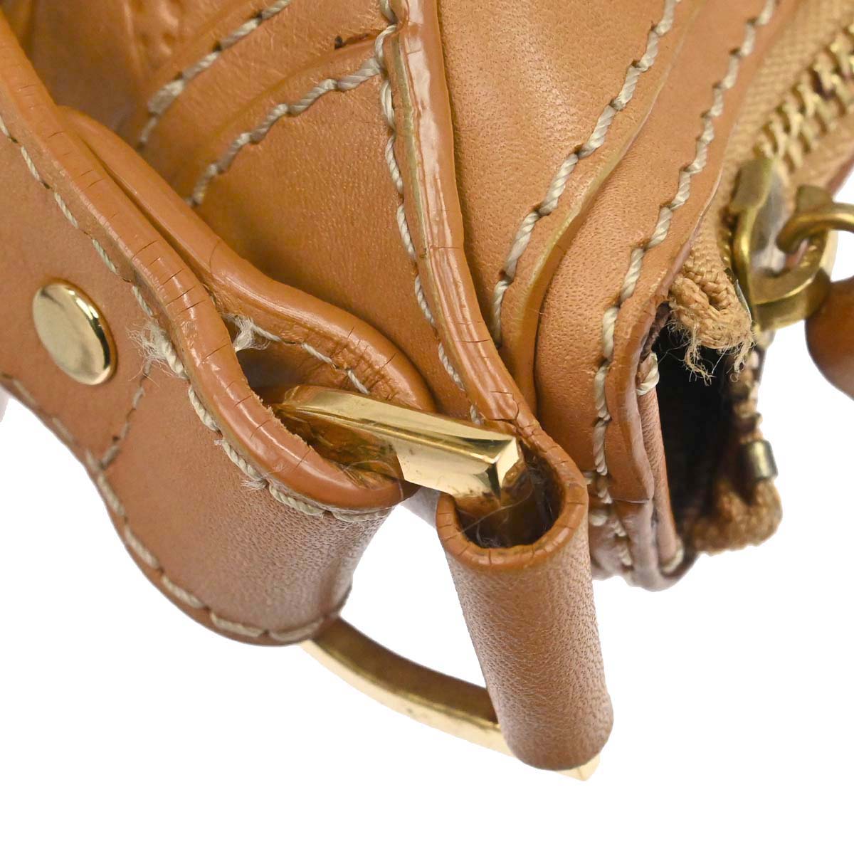 Loewe * Brown Embossed Leather 160th Anniversary Handbag