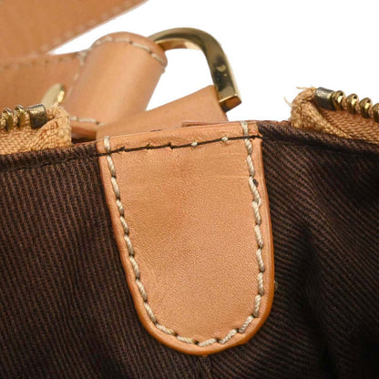 Loewe * Brown Embossed Leather 160th Anniversary Handbag