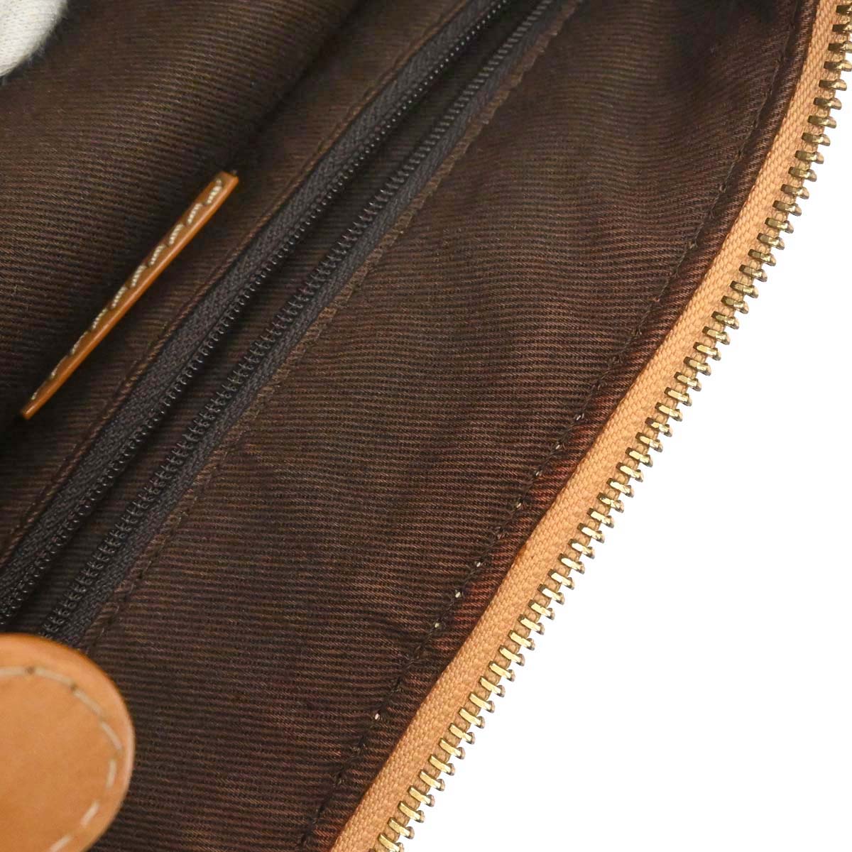 Loewe * Brown Embossed Leather 160th Anniversary Handbag
