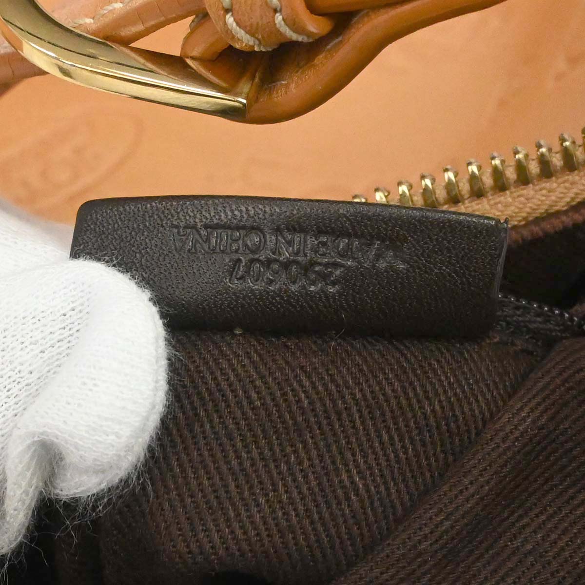 Loewe * Brown Embossed Leather 160th Anniversary Handbag
