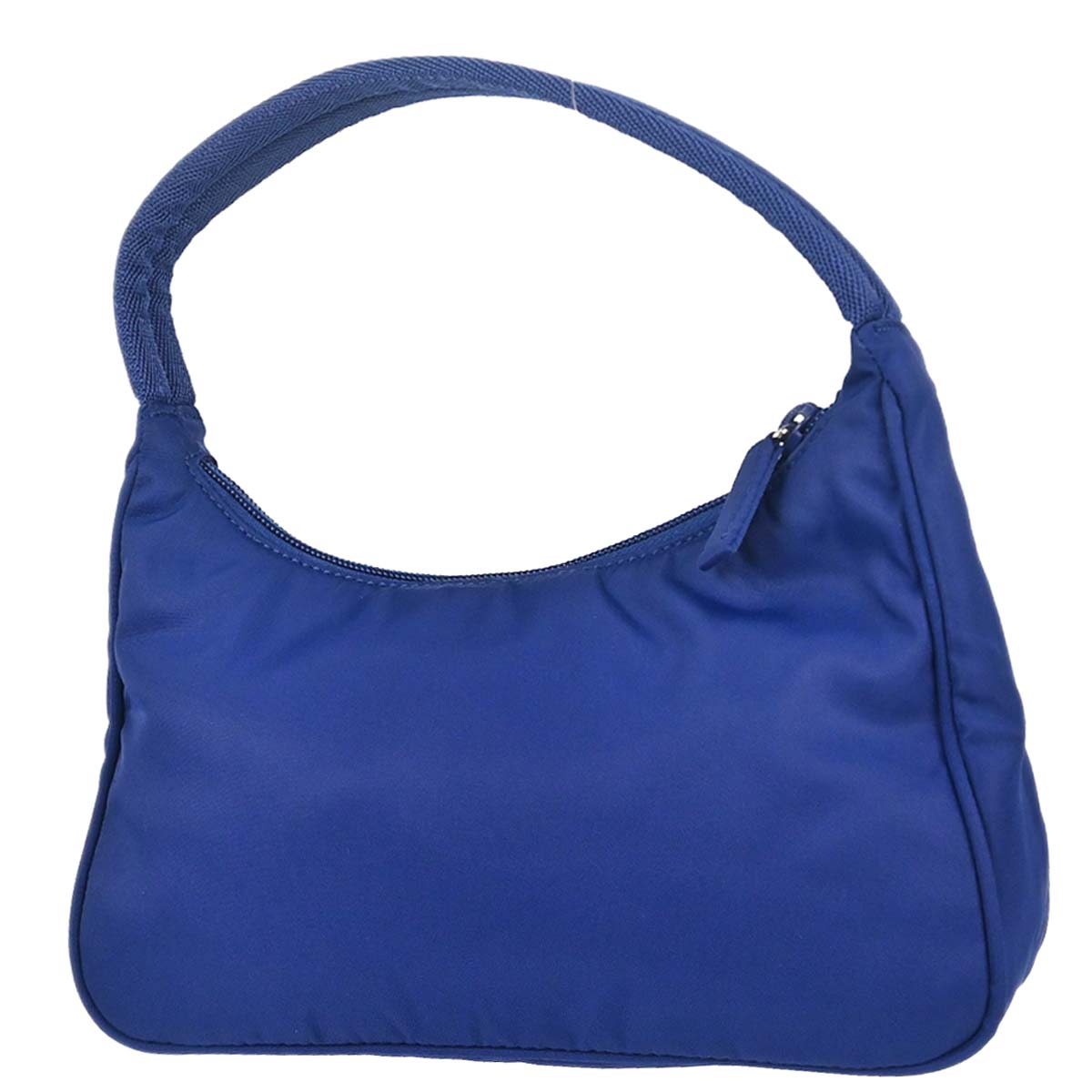 Prada Blue Nylon Handbag