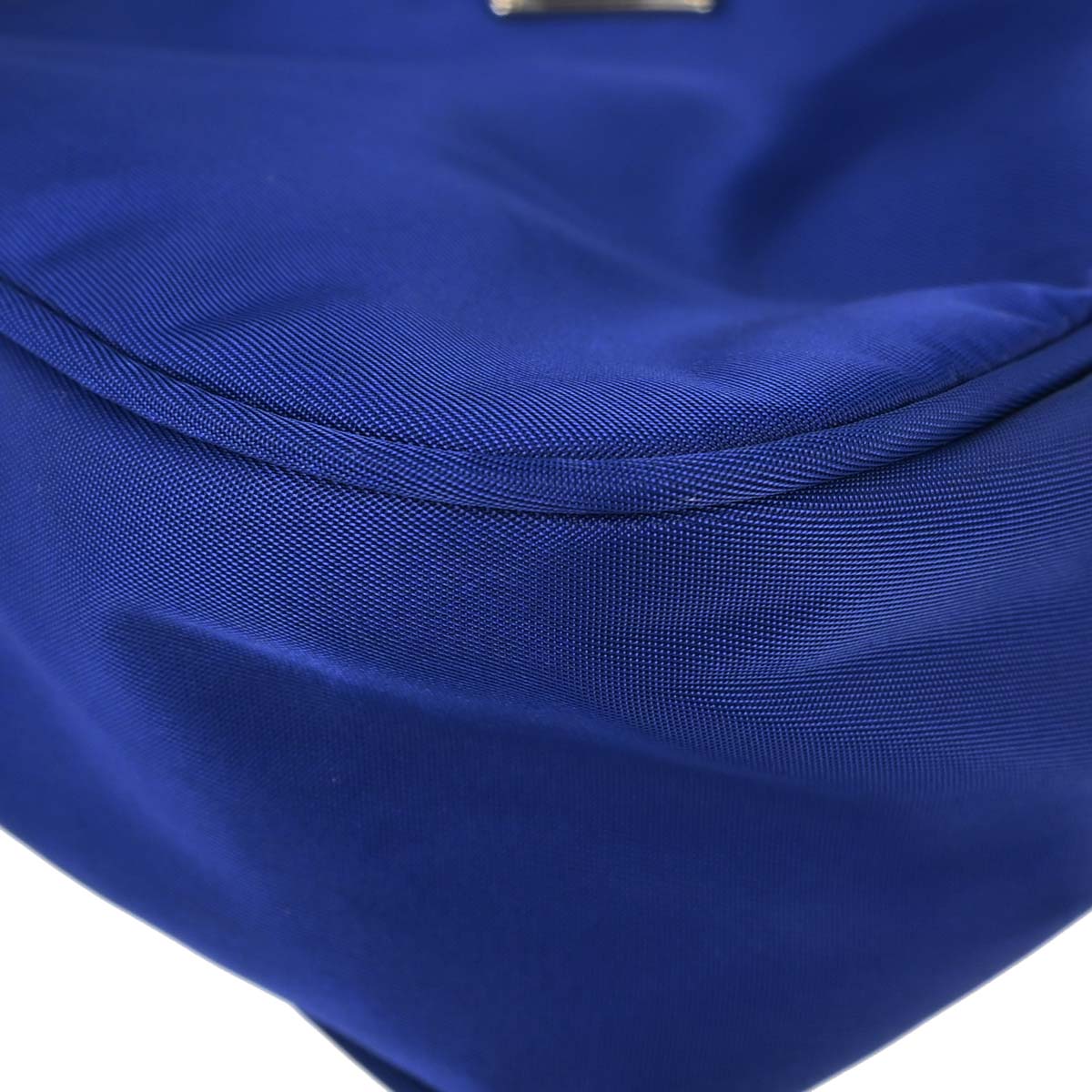 Prada Blue Nylon Handbag