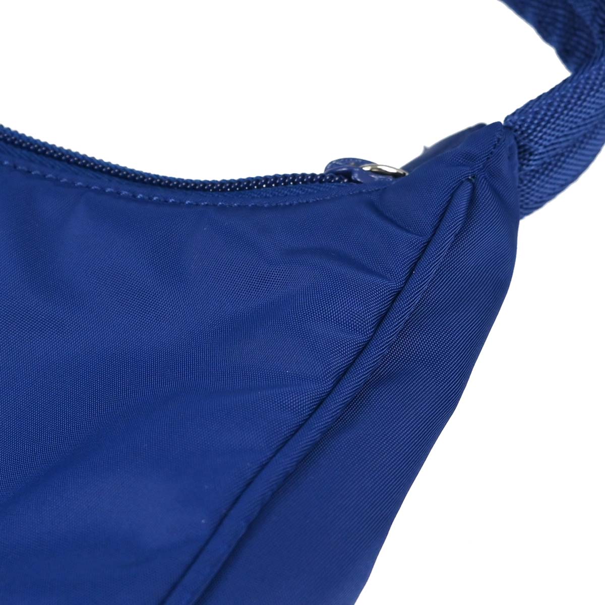 Prada Blue Nylon Handbag