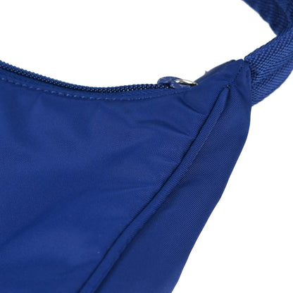 Prada Blue Nylon Handbag