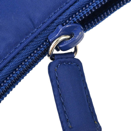 Prada Blue Nylon Handbag