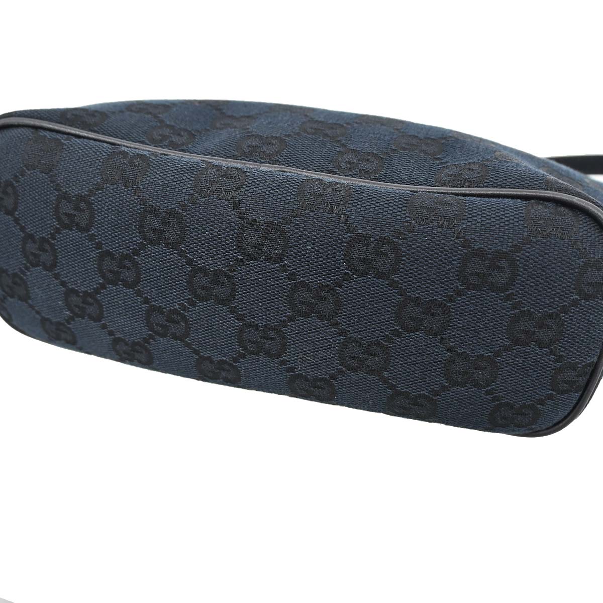 Gucci Black Canvas GG Handbag