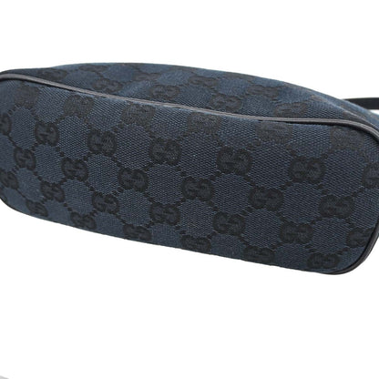 Gucci Black Canvas GG Handbag