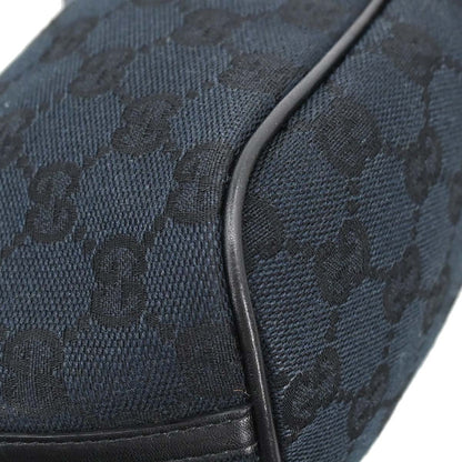 Gucci Black Canvas GG Handbag