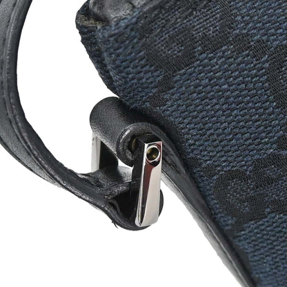 Gucci Black Canvas GG Handbag