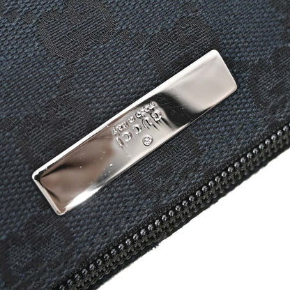 Gucci Black Canvas GG Handbag