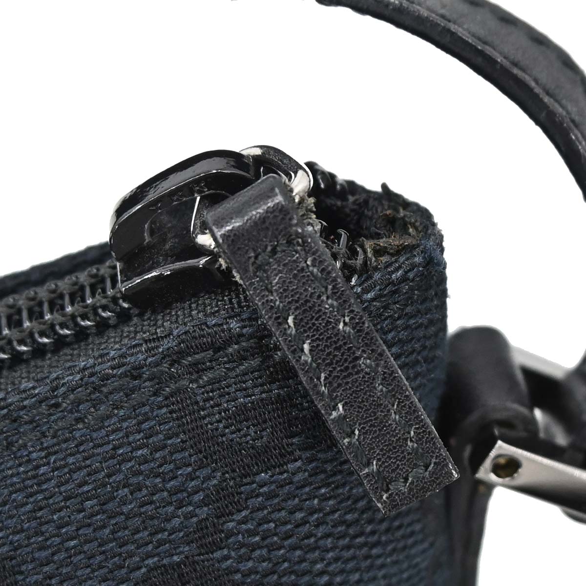Gucci Black Canvas GG Handbag