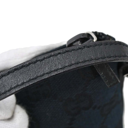 Gucci Black Canvas GG Handbag