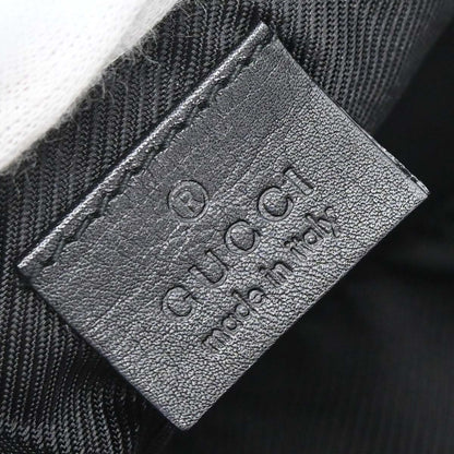 Gucci Black Canvas GG Handbag