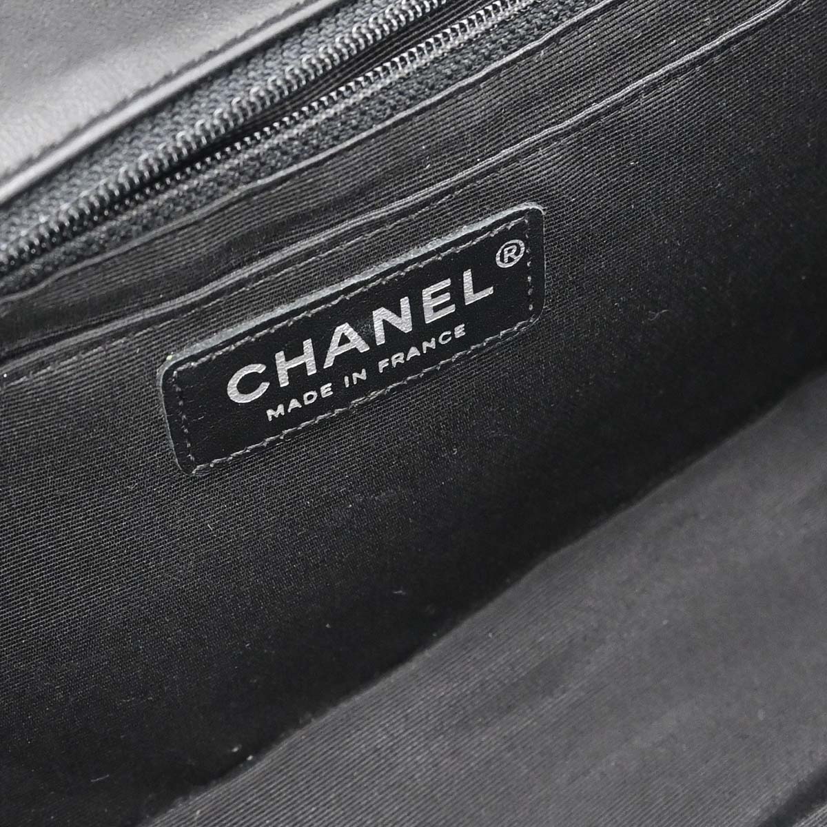 Chanel * 2005-2006 Black Lambskin Icon Patchwork Single Flap Shoulder Bag