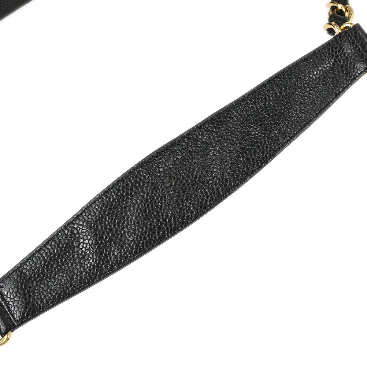 Chanel 2003-2004 Black Caviar Skin Hobo Handbag