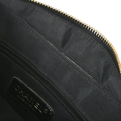 Chanel 2003-2004 Black Caviar Skin Hobo Handbag