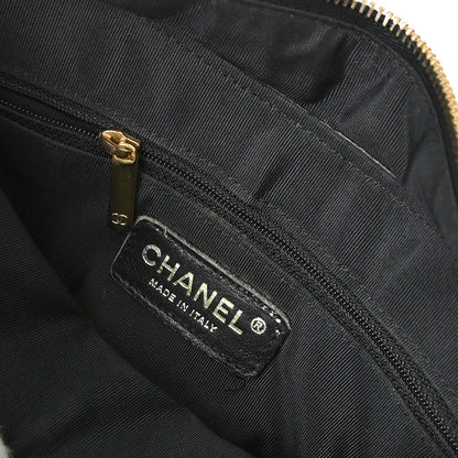 Chanel 2003-2004 Black Caviar Skin Hobo Handbag