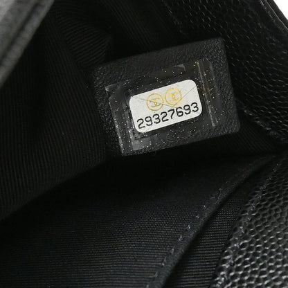 Boy Chanel 2019 Black Caviar Skin Small Chain Shoulder Bag
