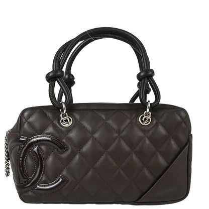 Chanel 2005-2006 Brown Calfskin Cambon Ligne Handbag