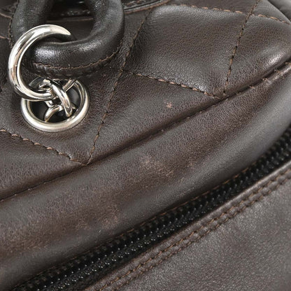 Chanel 2005-2006 Brown Calfskin Cambon Ligne Handbag