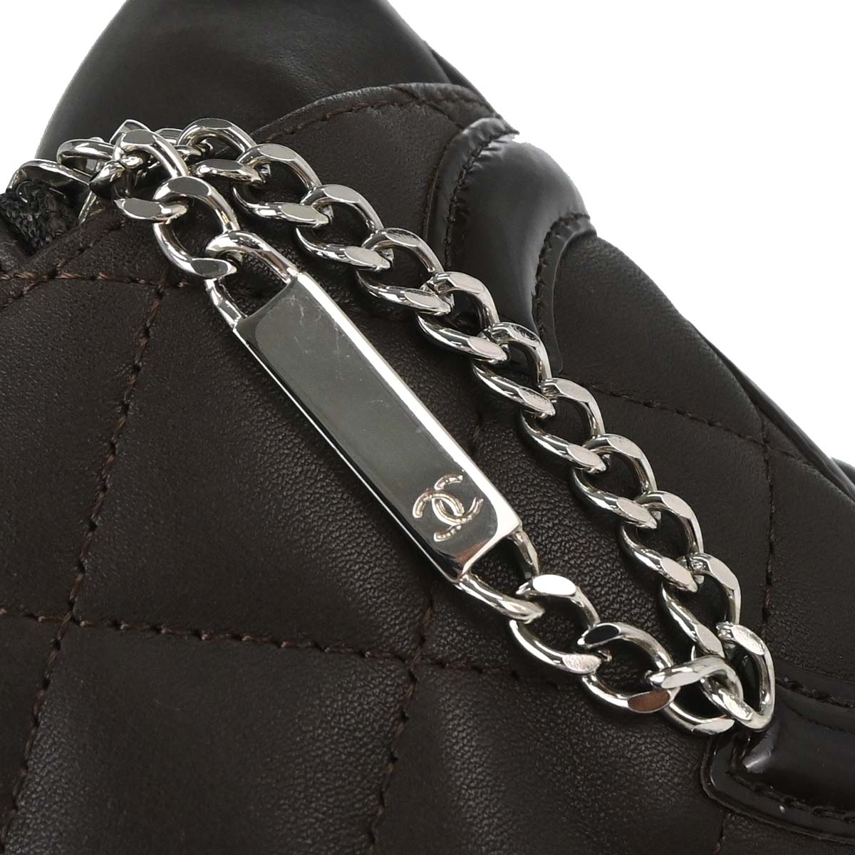 Chanel 2005-2006 Brown Calfskin Cambon Ligne Handbag