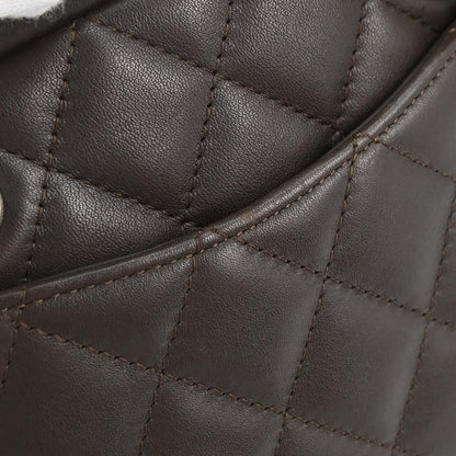 Chanel 2005-2006 Brown Calfskin Cambon Ligne Handbag