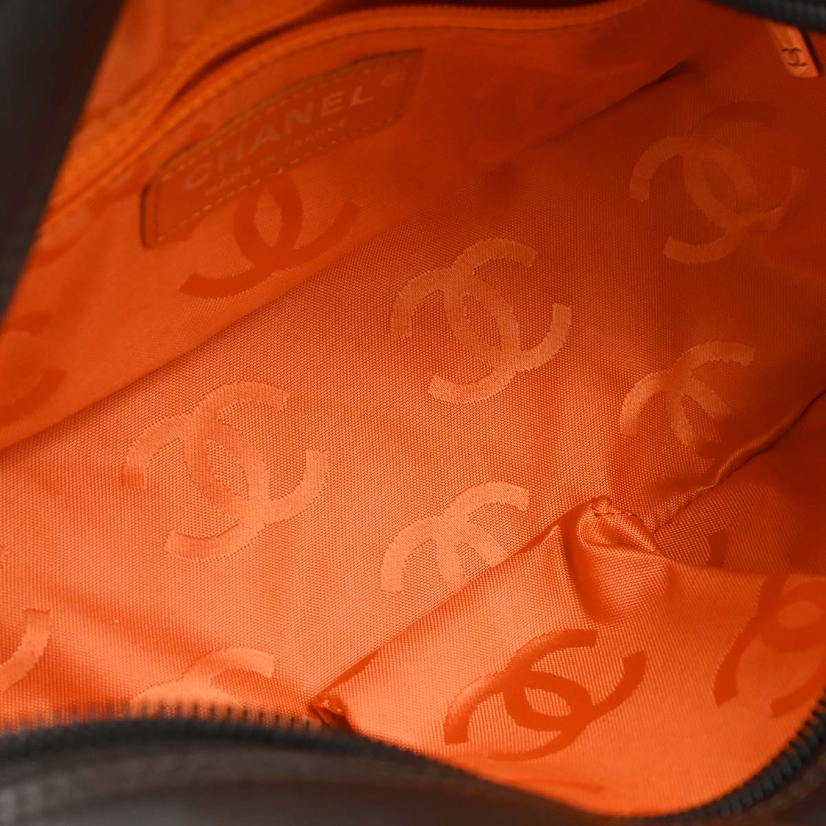 Chanel 2005-2006 Brown Calfskin Cambon Ligne Handbag