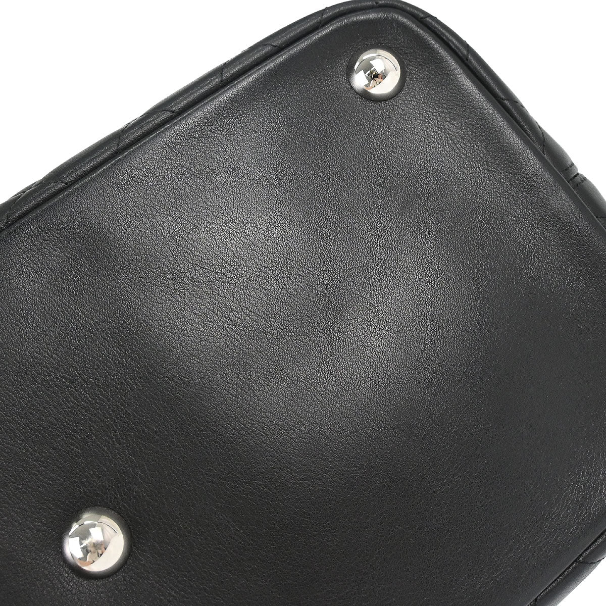 Chanel 2006-2008 Black Calfskin Cambon Ligne Tote Handbag