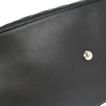 Chanel 2006-2008 Black Calfskin Cambon Ligne Tote Handbag