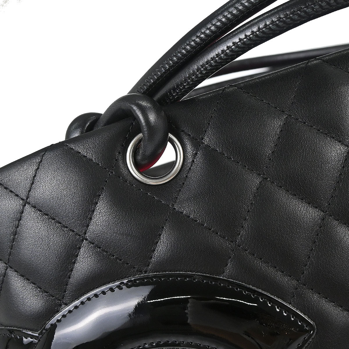 Chanel 2006-2008 Black Calfskin Cambon Ligne Tote Handbag