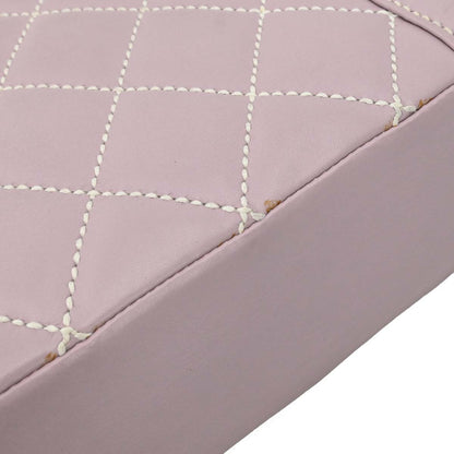 Chanel 2004-2005 Purple Calfskin Wild Stitch Handbag