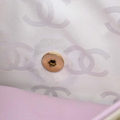 Chanel 2004-2005 Purple Calfskin Wild Stitch Handbag