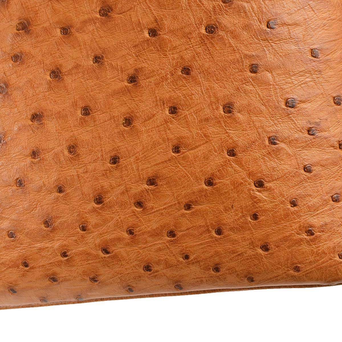 Hermes * Chestnut Ostrich Bolide 35 2way Shoulder Handbag