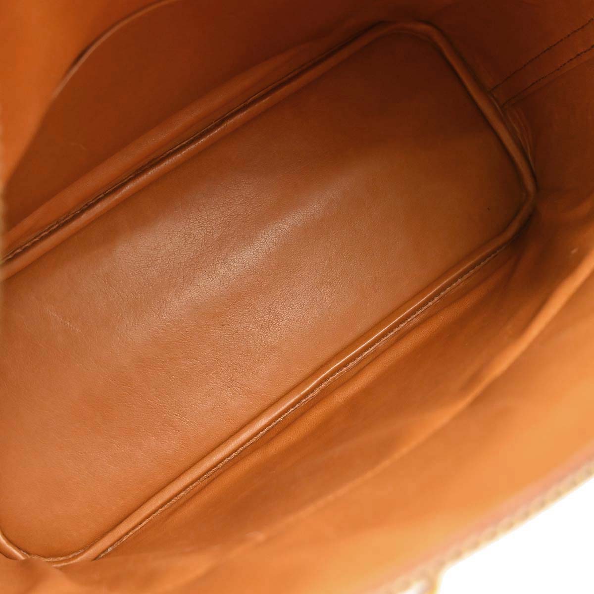 Hermes * Chestnut Ostrich Bolide 35 2way Shoulder Handbag