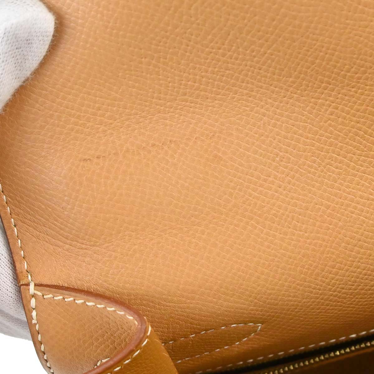 Hermes Natural Courchevel Kelly 32 Sellier 2way Shoulder Handbag