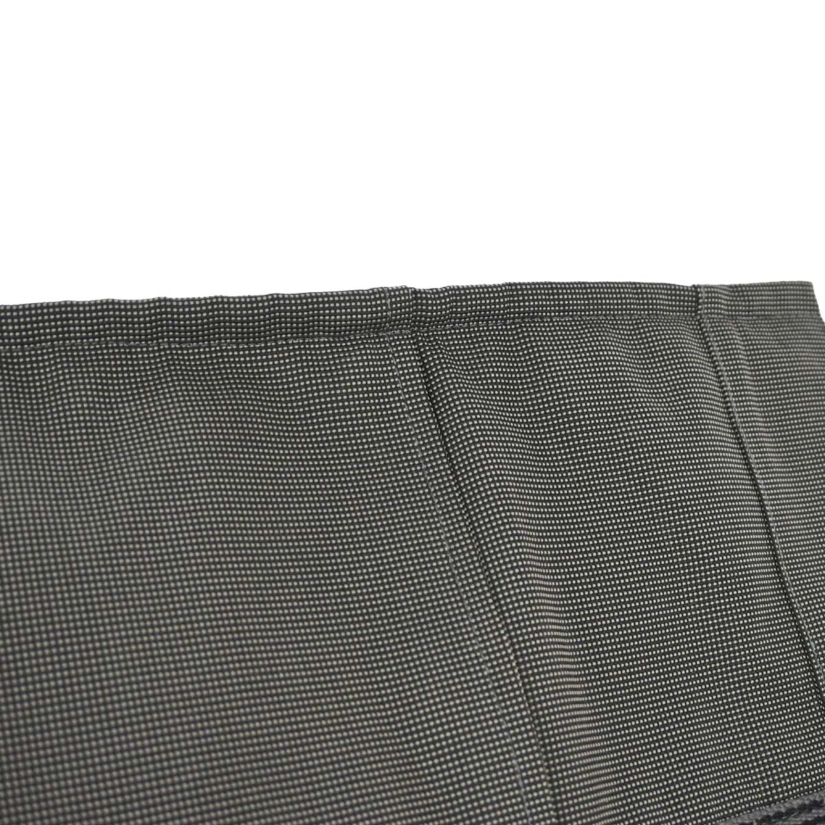 Hermes Gray Canvas Herline Tote TGM Handbag