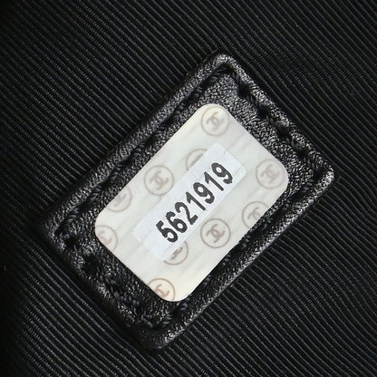 Chanel 1997-1999 Black Caviar Skin Tote Handbag