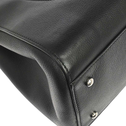 Chanel 2017 Black Calfskin Neo Executive Cerf 2way Shoulder Tote Bag