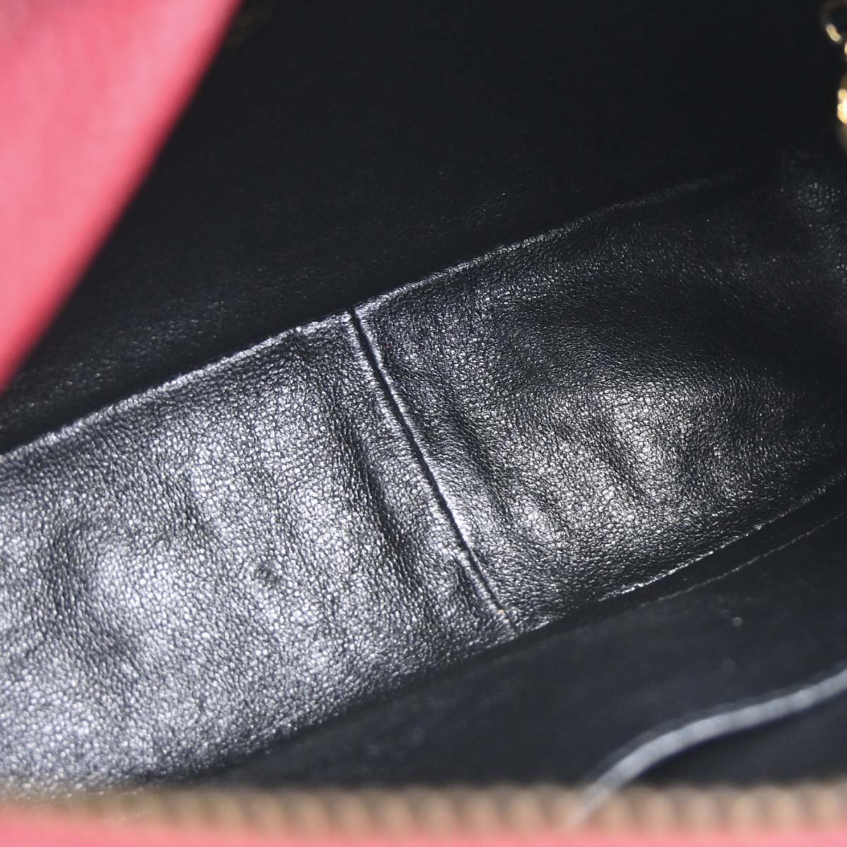 Chanel 1991-1994 Red Caviar Skin Camera Bag Mini
