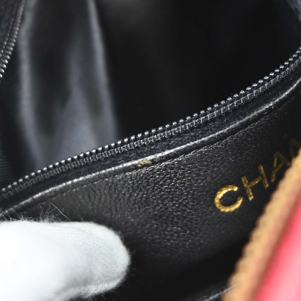 Chanel 1991-1994 Red Caviar Skin Camera Bag Mini