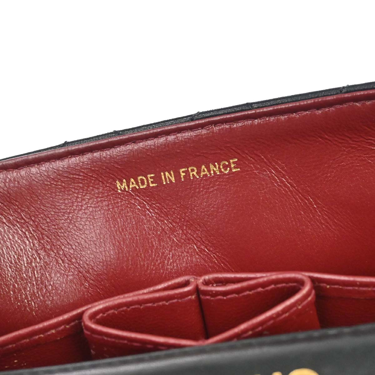 Chanel 1989-1991 Black Lambskin Turnlock Mini Full Flap Shoulder Bag