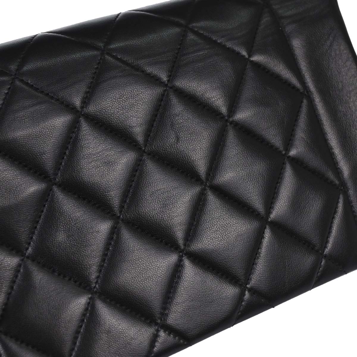 Chanel 1994-1996 Black Lambskin Small Diana Shoulder Bag