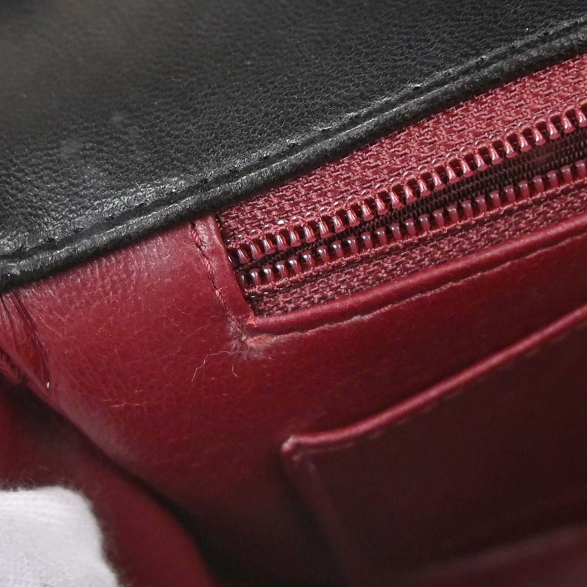 Chanel 1994-1996 Black Lambskin Small Diana Shoulder Bag