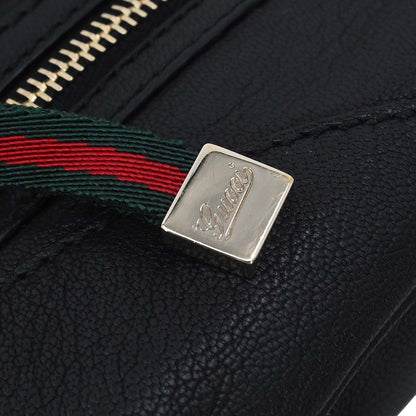 Gucci Black Leather Capri Bowler Bag