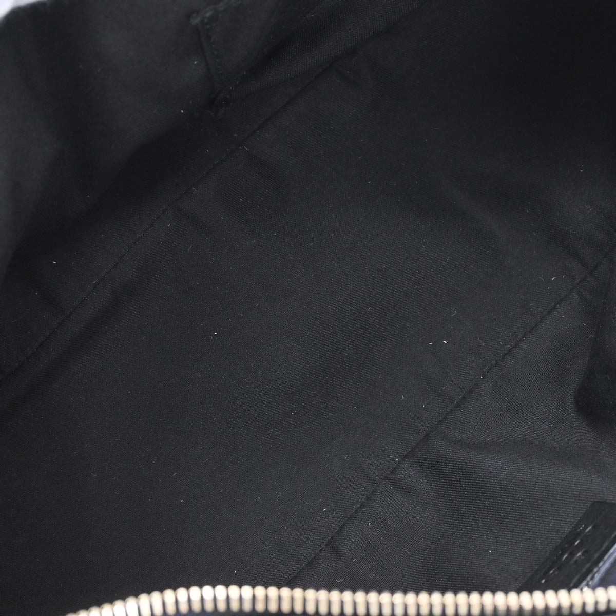 Gucci Black Leather Capri Bowler Bag
